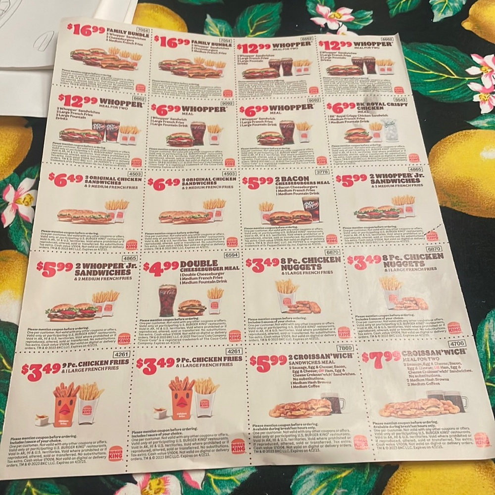 Burger King coupons